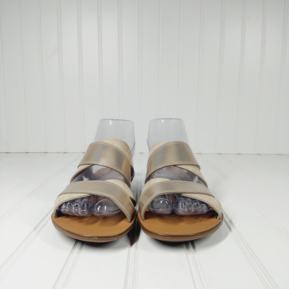 NEW PAUL GREEN Slip On Leather Sandals - Picture 3 of 13